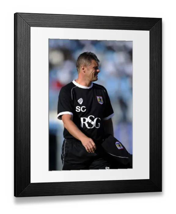 Framed Print : Steve Cotterill and Bristol City Face Off Against Extension Gunners in 2014 Football Showdown Framed Print : Steve Cotterill and Bristol City Face Off Against Extension Gunners in 2014 Football Showdown
