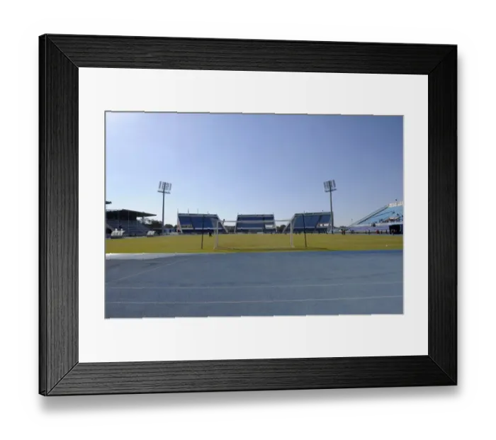 Framed Print : Bristol City FC vs. Extension Gunners at Botswana International Stadium (July 2014) Framed Print : Bristol City FC vs. Extension Gunners at Botswana International Stadium (July 2014)
