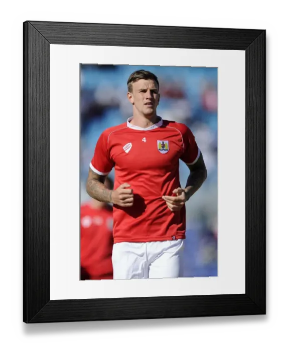 Framed Print : Aden Flint of Bristol City Faces Off Against Extension Gunners in Botswana, 2014 Framed Print : Aden Flint of Bristol City Faces Off Against Extension Gunners in Botswana, 2014