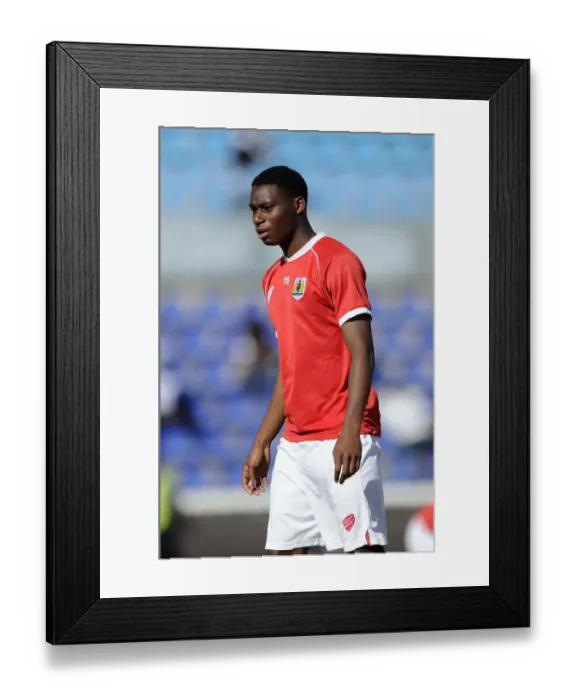 Framed Print : Bristol City's Jordan Wynter in Action Against Extension Gunners in Botswana, 2014 Framed Print : Bristol City's Jordan Wynter in Action Against Extension Gunners in Botswana, 2014