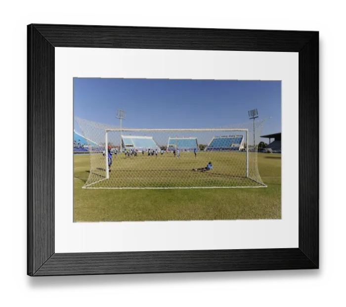 Framed Print : Bristol City FC vs. Extension Gunners: Football Rivalry at Botswana National Stadium (July 2014) Framed Print : Bristol City FC vs. Extension Gunners: Football Rivalry at Botswana National Stadium (July 2014)
