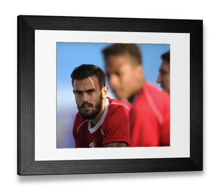 Framed Print : Football Rivalry: Extension Gunners vs. Bristol City, Gaborone 2014