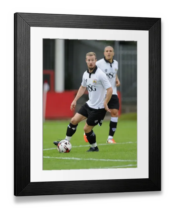 Framed Print : Wade Elliott in Action: Cheltenham Town vs. Bristol City, July 2014 Framed Print : Wade Elliott in Action: Cheltenham Town vs. Bristol City, July 2014