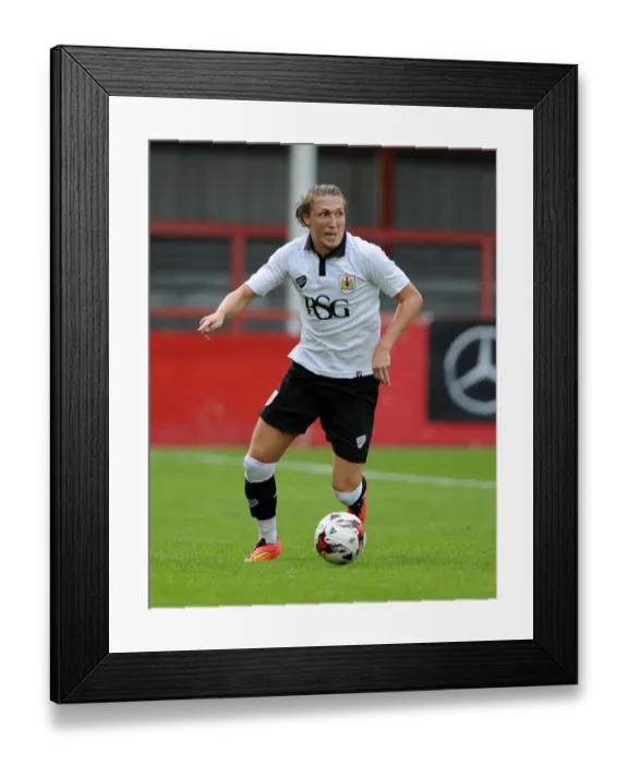 Framed Print : Cheltenham Town v Bristol City 290714 Framed Print : Cheltenham Town v Bristol City 290714