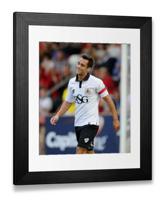 Framed Print : Bristol City's Sam Baldock Celebrates Goal Against Cheltenham Town, 2014 Framed Print : Bristol City's Sam Baldock Celebrates Goal Against Cheltenham Town, 2014