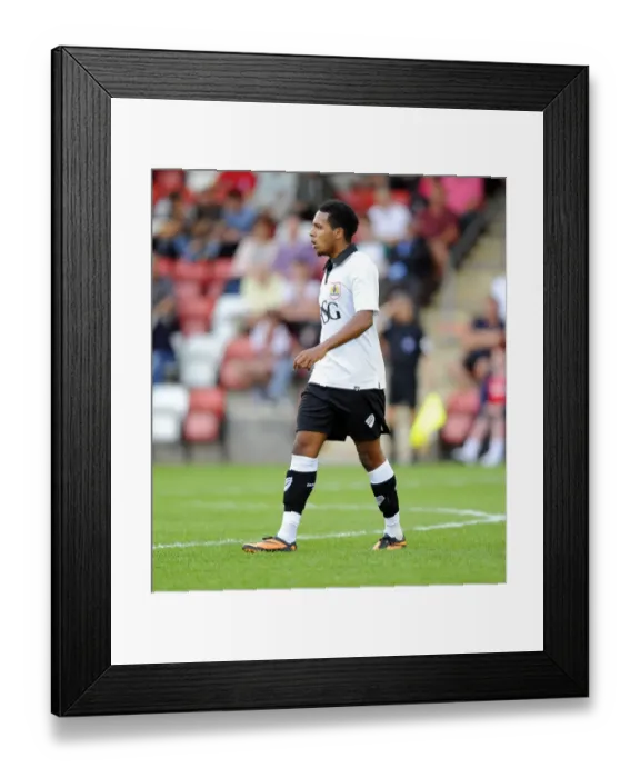 Framed Print : Korey Smith's Stunning Goal: Bristol City's Pre-Season Victory Over Cheltenham Town