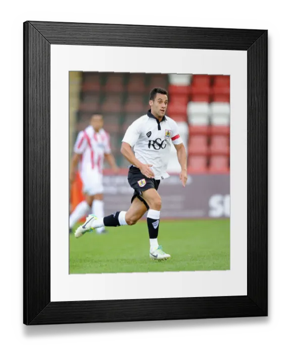 Framed Print : Bristol City's Sam Baldock Scores in Pre-Season Victory Over Cheltenham Town (July 2014) Framed Print : Bristol City's Sam Baldock Scores in Pre-Season Victory Over Cheltenham Town (July 2014)