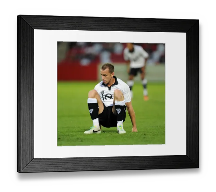 Framed Print : Aaron Wilbraham in Action: Bristol City vs Cheltenham Town (2014) Framed Print : Aaron Wilbraham in Action: Bristol City vs Cheltenham Town (2014)