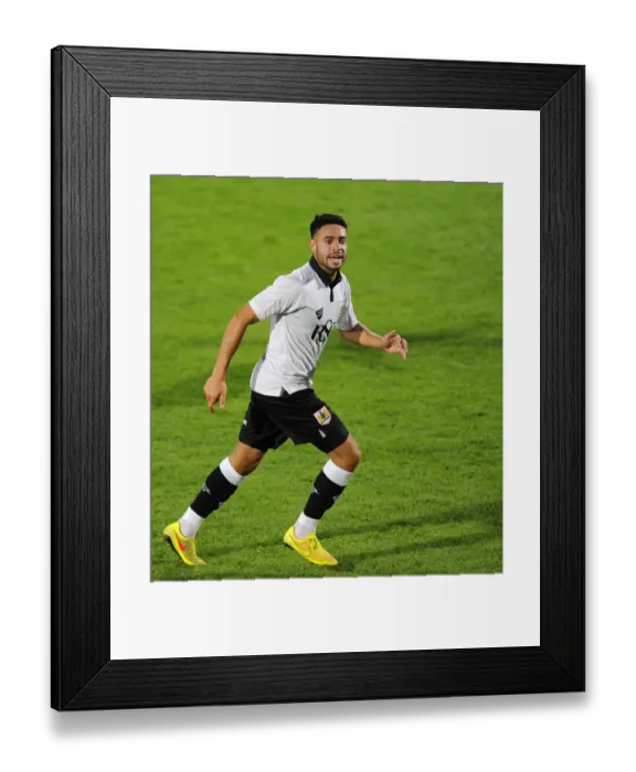 Framed Print : Bristol City's Derrick Williams in Action against Cheltenham Town, 2014 - Pre-Season Friendly Framed Print : Bristol City's Derrick Williams in Action against Cheltenham Town, 2014 - Pre-Season Friendly