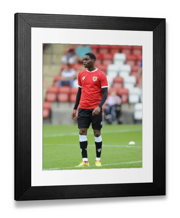 Framed Print : Bristol City's Jordan Wynter in Action during Pre-Season Friendly against Cheltenham Town, 2014 Framed Print : Bristol City's Jordan Wynter in Action during Pre-Season Friendly against Cheltenham Town, 2014