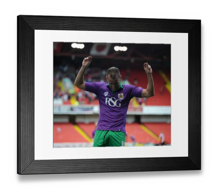 Framed Print : Aaron Wilbraham's Thrilling Opener: An Epic Start for Bristol City in Sky Bet League One vs. Sheffield United (09.08.2014) Framed Print : Aaron Wilbraham's Thrilling Opener: An Epic Start for Bristol City in Sky Bet League One vs. Sheffield United (09.08.2014)