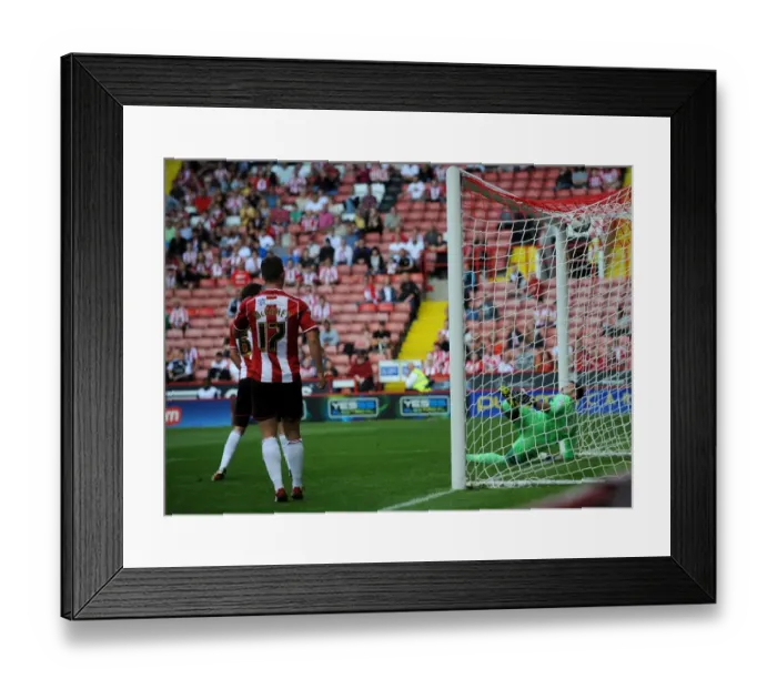 Framed Print : Aaron Wilbraham Scores First Goal of the Season for Bristol City against Sheffield United, Sky Bet League One, 2014 Framed Print : Aaron Wilbraham Scores First Goal of the Season for Bristol City against Sheffield United, Sky Bet League One, 2014