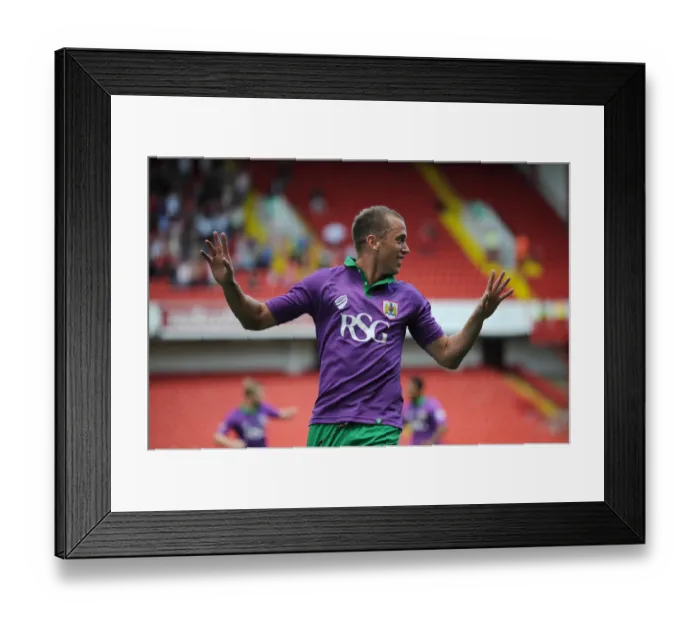 Framed Print : Aaron Wilbraham's Thrilling Goal: An Epic Beginning for Bristol City in Sky Bet League One vs. Sheffield United (09.08.2014) Framed Print : Aaron Wilbraham's Thrilling Goal: An Epic Beginning for Bristol City in Sky Bet League One vs. Sheffield United (09.08.2014)