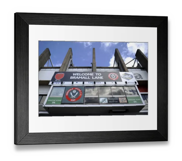Framed Print : Opening Day Clash: Sheffield United vs. Bristol City in Sky Bet League One at Bramall Lane