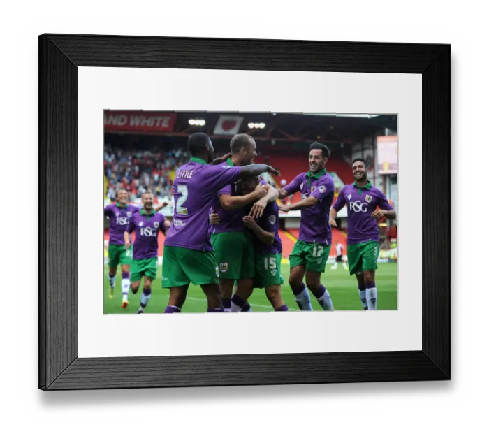 Framed Print : Bristol City's Thrilling Kickoff: Wilbraham's Stunning Goal in Sky Bet League One Debut (Sheffield United vs. Bristol City) Framed Print : Bristol City's Thrilling Kickoff: Wilbraham's Stunning Goal in Sky Bet League One Debut (Sheffield United vs. Bristol City)