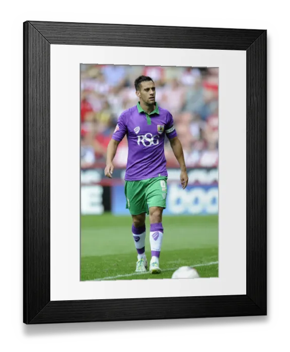 Framed Print : Sky Bet League One Kickoff: Sam Baldock in Action for Bristol City at Bramal Lane Framed Print : Sky Bet League One Kickoff: Sam Baldock in Action for Bristol City at Bramal Lane