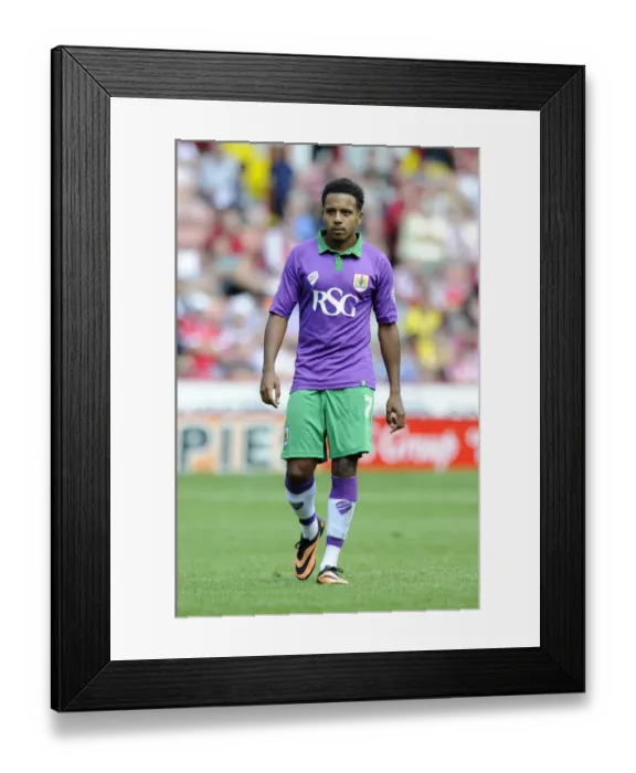 Framed Print : Korey Smith of Bristol City in Action Against Sheffield United at Bramal Lane, Sky Bet League One Opening Game (09 / 08 / 2014)