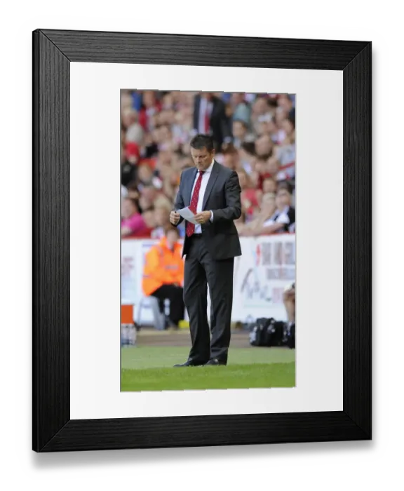 Framed Print : Steve Cotterill Kicks Off Bristol City's League One Campaign Framed Print : Steve Cotterill Kicks Off Bristol City's League One Campaign