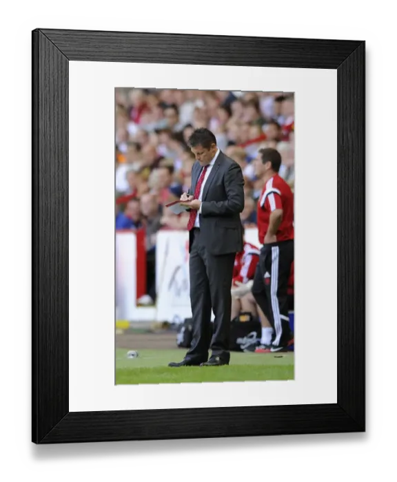 Framed Print : Steve Cotterill Kicks Off Bristol City's League One Campaign