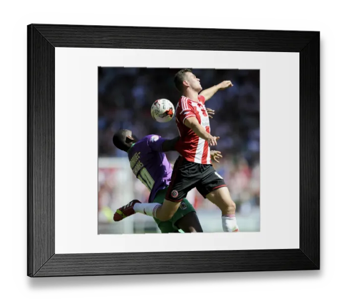 Framed Print : Clash of the Newcomers: McGahey vs. Emmanuel-Thomas - Kicking Off League One Season Framed Print : Clash of the Newcomers: McGahey vs. Emmanuel-Thomas - Kicking Off League One Season