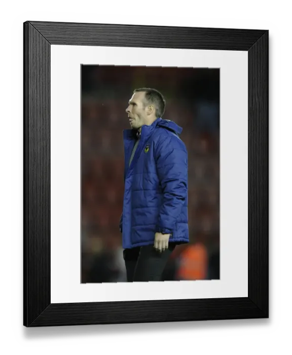 Framed Print : Michael Appleton Leads Oxford United Against Bristol City in Capital One Cup Clash Framed Print : Michael Appleton Leads Oxford United Against Bristol City in Capital One Cup Clash