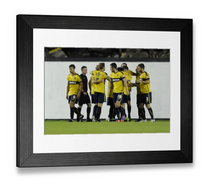 Framed Print : Celebrating the Goal: Oxford United's Danny Hylton and Team Mates Rejoice after Scoring against Bristol City Framed Print : Celebrating the Goal: Oxford United's Danny Hylton and Team Mates Rejoice after Scoring against Bristol City