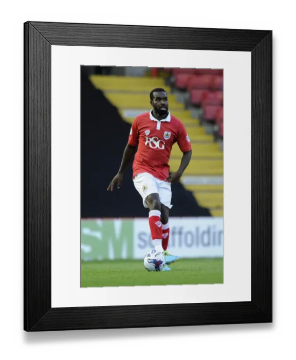 Framed Print : Bristol City's Derrick Williams in Action against Oxford United, Capital One Cup First Round, Ashton Gate Framed Print : Bristol City's Derrick Williams in Action against Oxford United, Capital One Cup First Round, Ashton Gate