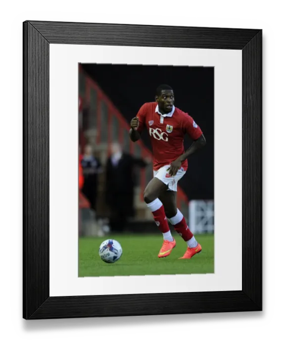 Framed Print : Jay Emmanuel-Thomas of Bristol City in Action against Oxford United, Ashton Gate, Bristol, Capital One Cup First Round, 2014 Framed Print : Jay Emmanuel-Thomas of Bristol City in Action against Oxford United, Ashton Gate, Bristol, Capital One Cup First Round, 2014