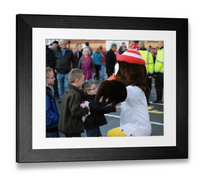 Framed Print : Young Fans Enjoying the Atmosphere at Ashton Gate: Bristol City vs. Oxford United, Capital One Cup First Round Framed Print : Young Fans Enjoying the Atmosphere at Ashton Gate: Bristol City vs. Oxford United, Capital One Cup First Round