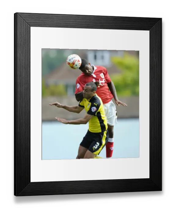 Framed Print : Mark Little vs Ben Gordon: Intense Battle for the Ball - Bristol City vs Colchester United, Sky Bet League One Framed Print : Mark Little vs Ben Gordon: Intense Battle for the Ball - Bristol City vs Colchester United, Sky Bet League One