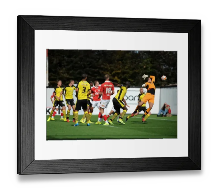 Framed Print : Aaron Wilbraham Scores Second Goal: Bristol City vs Colchester United, Sky Bet League One, 2014 Framed Print : Aaron Wilbraham Scores Second Goal: Bristol City vs Colchester United, Sky Bet League One, 2014