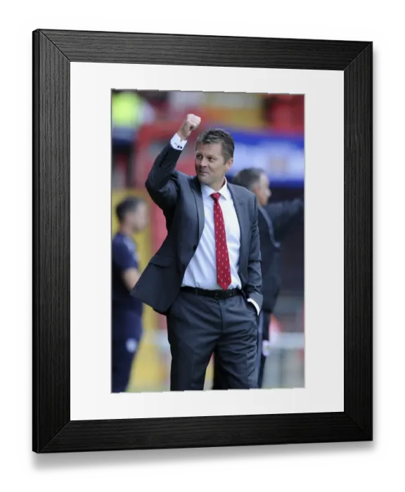 Framed Print : Steve Cotterill Leads Bristol City in Sky Bet League One Clash Against Colchester United, 2014 Framed Print : Steve Cotterill Leads Bristol City in Sky Bet League One Clash Against Colchester United, 2014