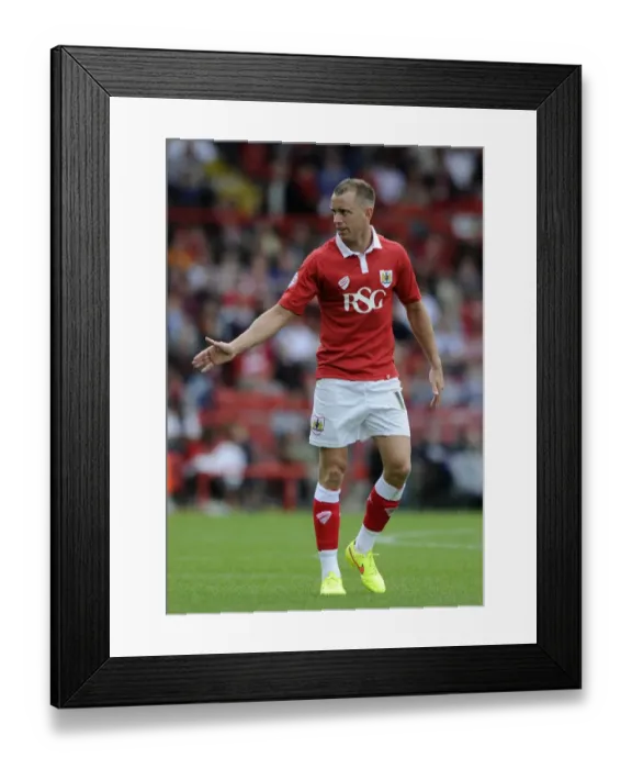 Framed Print : Aaron Wilbraham in Action: Bristol City vs Colchester United, Sky Bet League One, 2014 Framed Print : Aaron Wilbraham in Action: Bristol City vs Colchester United, Sky Bet League One, 2014