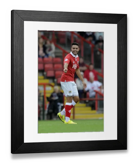 Framed Print : Bristol City's Derrick Williams in Action against Colchester United, Sky Bet League One, 2014 Framed Print : Bristol City's Derrick Williams in Action against Colchester United, Sky Bet League One, 2014