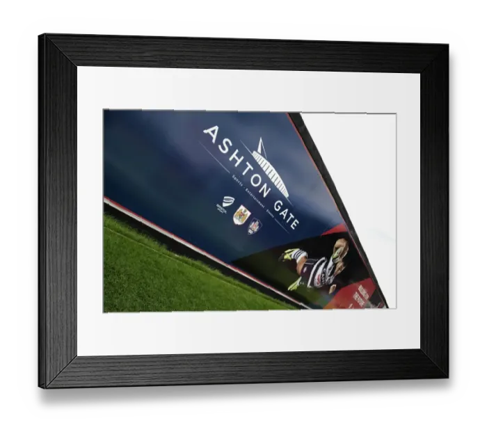Framed Print : Thrilling Showdown: Bristol City vs Colchester United in Sky Bet League One