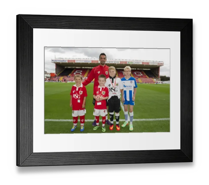 Framed Print : Mascots in Action: Bristol City vs. Colchester United, Ashton Gate, 2014 Framed Print : Mascots in Action: Bristol City vs. Colchester United, Ashton Gate, 2014