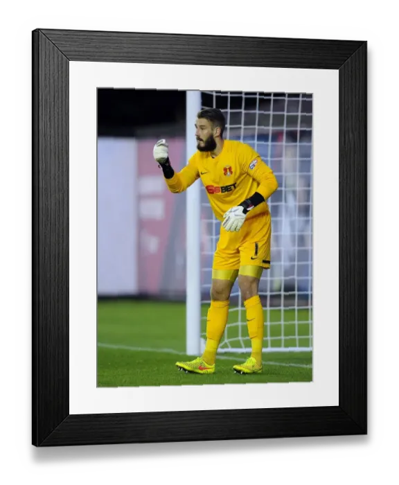 Framed Print : Focused Face-Off: Adam Legzdins of Bristol City vs Leyton Orient in 2014 Sky Bet League One Clash at Ashton Gate Framed Print : Focused Face-Off: Adam Legzdins of Bristol City vs Leyton Orient in 2014 Sky Bet League One Clash at Ashton Gate