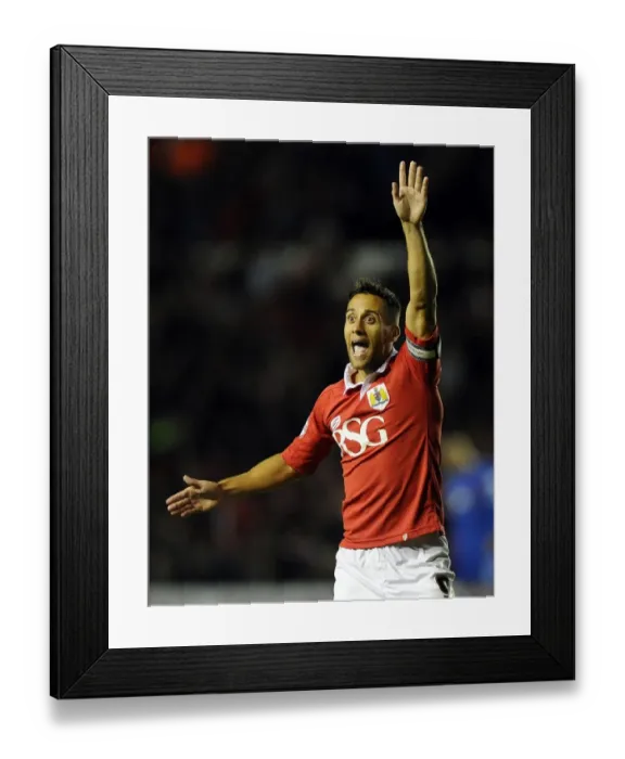 Framed Print : Thrilling Moment: Sam Baldock's Stunning Goal for Bristol City vs Leyton Orient, 2014 Framed Print : Thrilling Moment: Sam Baldock's Stunning Goal for Bristol City vs Leyton Orient, 2014