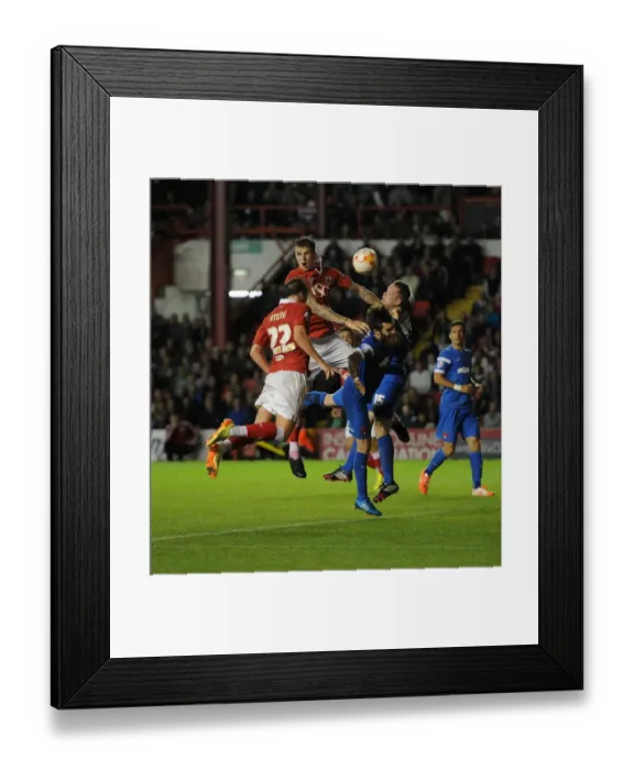 Framed Print : Bristol City's Luke Ayling Heads Just Over: Dramatic Moment from the Bristol City vs Leyton Orient Football Match, Sky Bet League One, 2014 Framed Print : Bristol City's Luke Ayling Heads Just Over: Dramatic Moment from the Bristol City vs Leyton Orient Football Match, Sky Bet League One, 2014