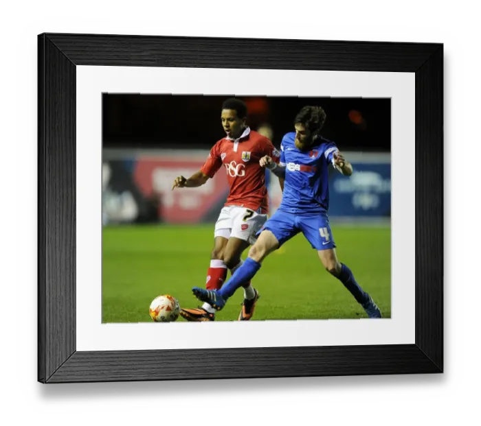 Framed Print : Intense Rivalry: Smith vs. Vincelot - A Football Battle at Ashton Gate Framed Print : Intense Rivalry: Smith vs. Vincelot - A Football Battle at Ashton Gate