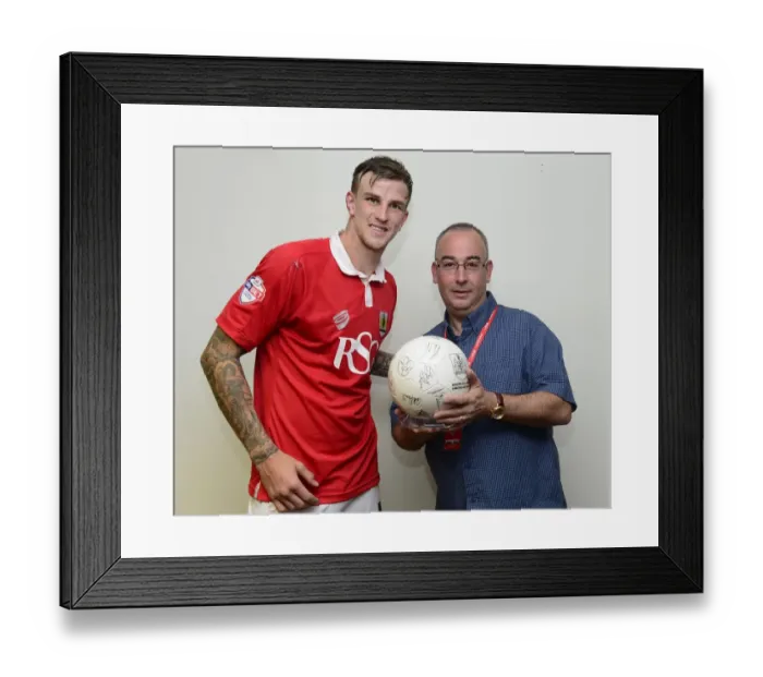 Framed Print : Aden Flint's Domination: Bristol City vs Leyton Orient, Sky Bet League One, 2014 Framed Print : Aden Flint's Domination: Bristol City vs Leyton Orient, Sky Bet League One, 2014