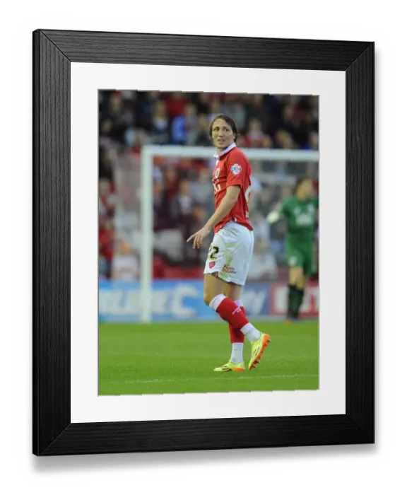 Framed Print : Luke Ayling in Action: Bristol City vs Leyton Orient, Sky Bet League One (2014) Framed Print : Luke Ayling in Action: Bristol City vs Leyton Orient, Sky Bet League One (2014)