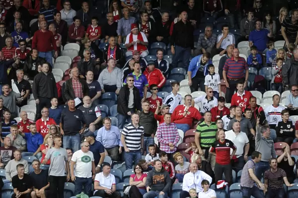 Bristol City Fans Unwavering Support at Rochdale AFC: Sky Bet League One (2014)