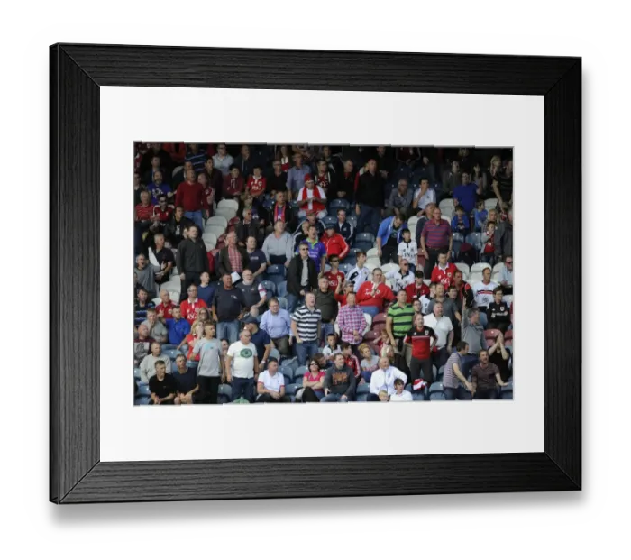 Framed Print : Bristol City Fans Unwavering Support at Rochdale AFC: Sky Bet League One (2014) Framed Print : Bristol City Fans Unwavering Support at Rochdale AFC: Sky Bet League One (2014)