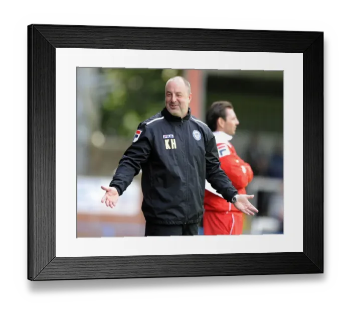 Framed Print : Keith Hill and Rochdale Square Off Against Bristol City in Sky Bet League One, 2014 Framed Print : Keith Hill and Rochdale Square Off Against Bristol City in Sky Bet League One, 2014