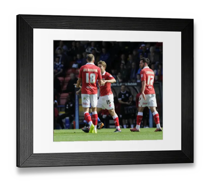 Framed Print : Bristol City Celebrates Win Against Rochdale: Luke Freeman Scores the Game-winning Goal Framed Print : Bristol City Celebrates Win Against Rochdale: Luke Freeman Scores the Game-winning Goal