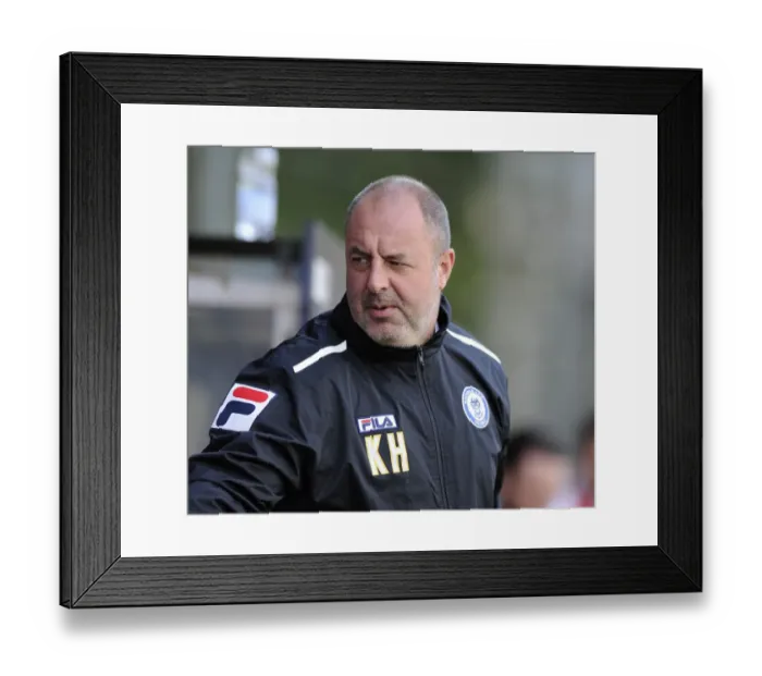 Framed Print : Keith Hill, Rochdale Manager Leading His Team Against Bristol City, Sky Bet League One, 2014 Framed Print : Keith Hill, Rochdale Manager Leading His Team Against Bristol City, Sky Bet League One, 2014