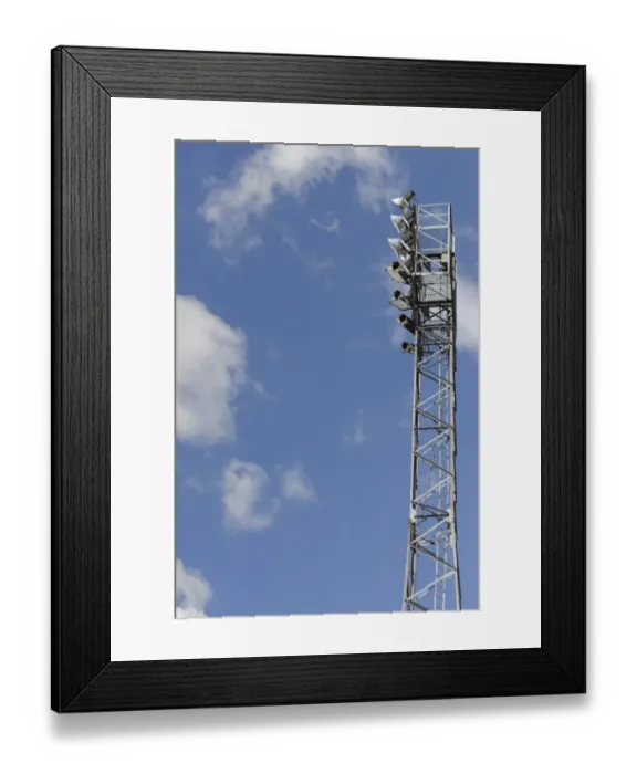 Framed Print : Bristol City at Rochdale's Floodlit Spotland Stadium, Sky Bet League One Match