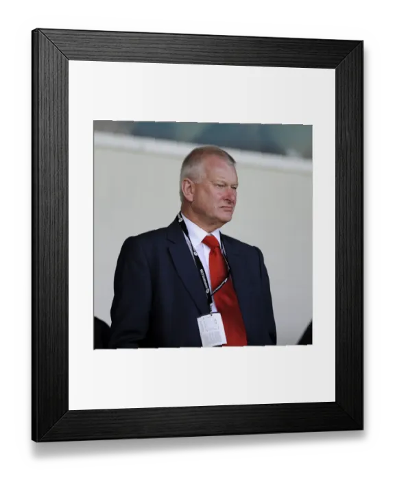 Framed Print : Steve Lansdown, Majority Share Holder of Bristol City, at Rochdale AFC Match, 2014 Framed Print : Steve Lansdown, Majority Share Holder of Bristol City, at Rochdale AFC Match, 2014