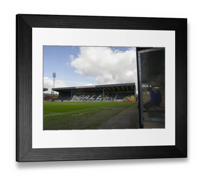 Framed Print : Bristol City vs. Rochdale: A Football Rivalry at Spotland Stadium (August 2014)